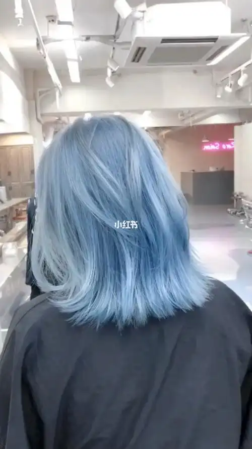 发色推荐雾蓝色一百分