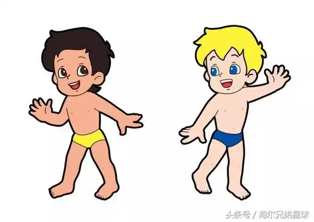 兄弟造句海尔兄弟穿件衣服的功夫我们却过了半生