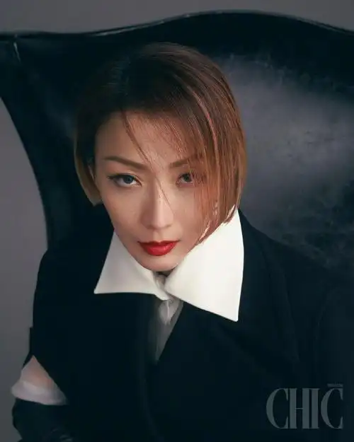 郑秀文化身冷艳摩登女郎御姐气场写真图片