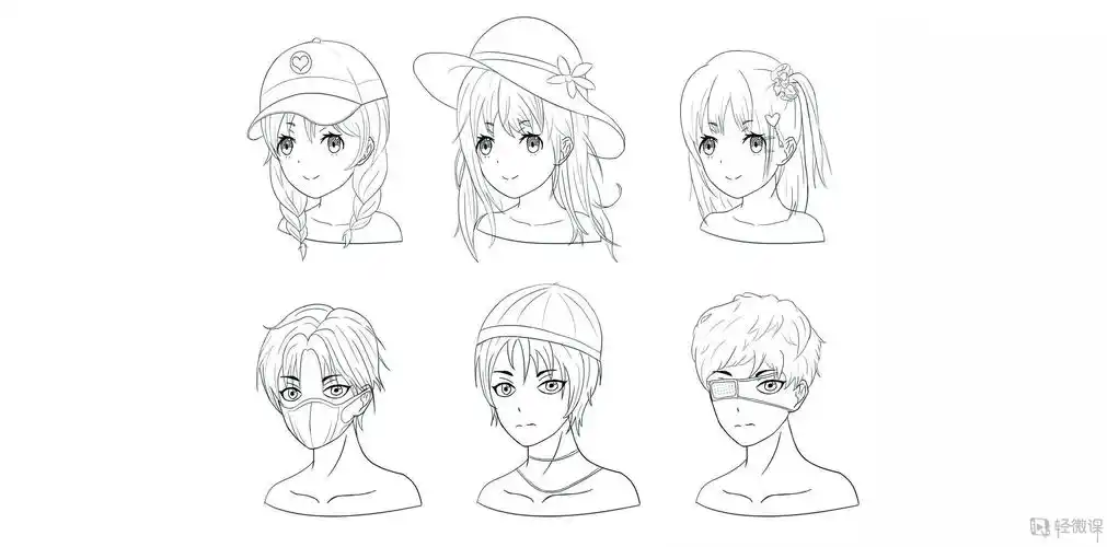 头部道具练习—角色人物头部饰品的训练