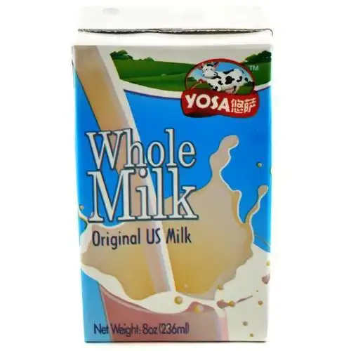 yosa悠萨纯牛奶236ml(美国进口 盒装)