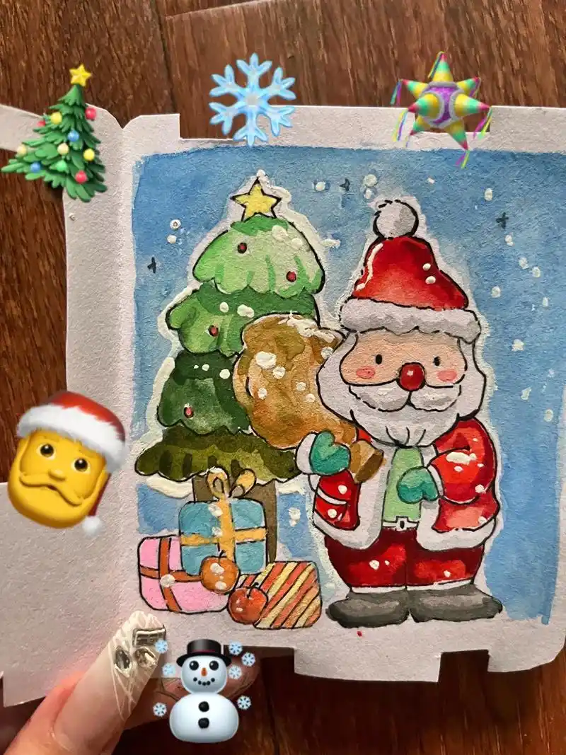 可爱简单的手绘一枚