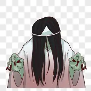 万圣节女鬼图片素材