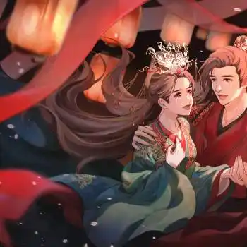 不说离分_山河令湘宁曹蔚宁顾湘插画同人绘画作品