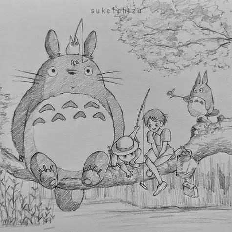 素描感十足的动漫手绘一支铅笔的逆袭21年唯美大佬漫画动漫线稿素描