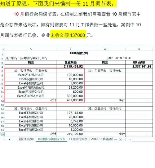 96银行余额调节表简易模板