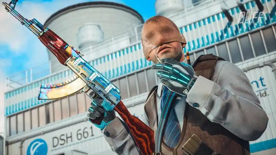 csgo:今日份buff蓝色系玩家秀鉴赏_腾讯新闻