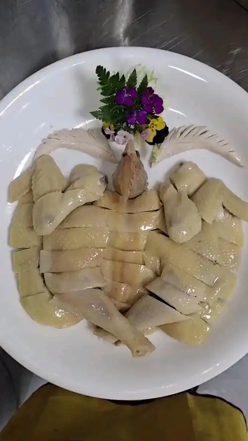 简简单单来个白切鸡摆盘