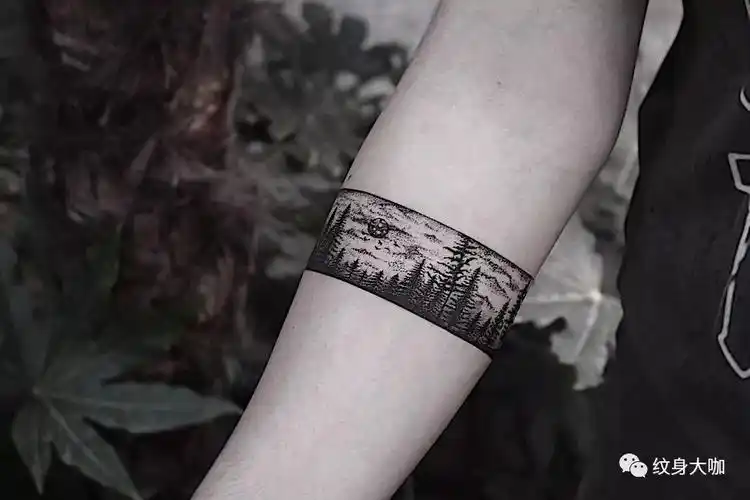 纹身手稿素材第481期:臂环