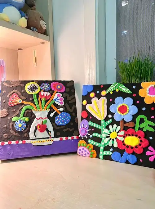 20超轻粘土让我实现了装饰画自由附步骤