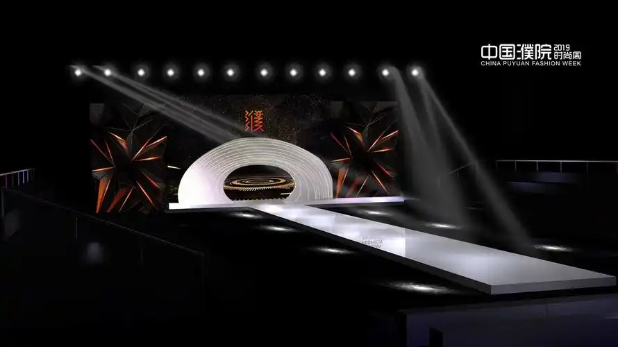 【半圆t】秀场t台舞美设计|空间|舞台美术|水二里 - 原创作品 - 站酷