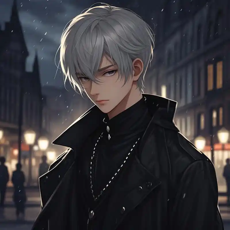 黑暗系冷酷男生头像95