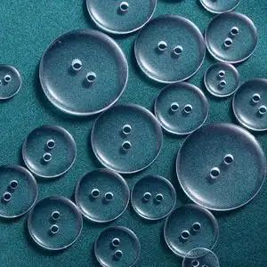隐形透明圆形扣子衬衫纽扣防走光毛领百搭小钮扣外套衣服内衣垫扣