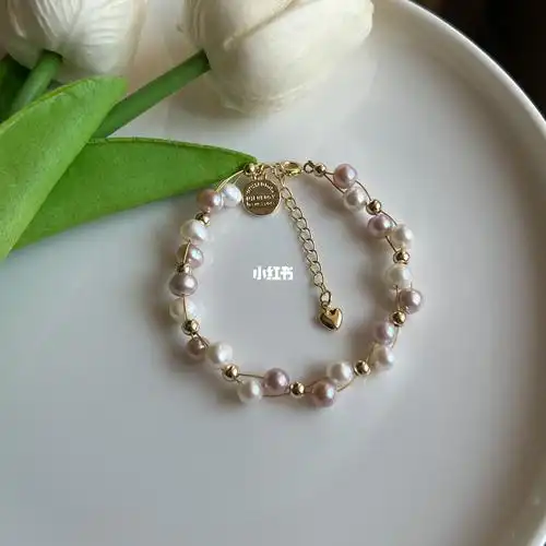 0元竞拍 | 法式双层天然珍珠手链