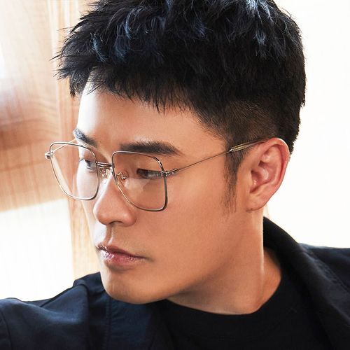 陈赫同款防蓝光光辐射眼镜镜框女网网红近视平光定制成品光学镜
