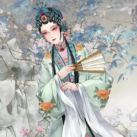 动漫国粹戏曲头像你来人间一趟你要看看太阳