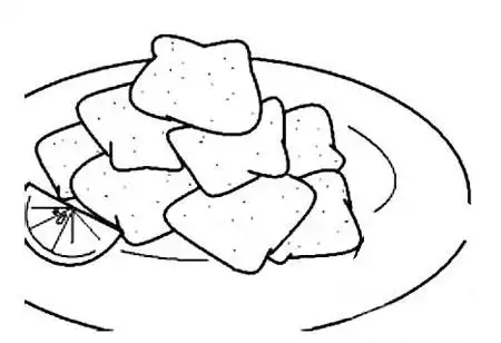 怎么画鸡肉怎么画鸡肉的简笔画