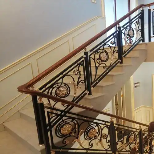 乌鲁木齐k金铝艺楼梯护栏耐看耐用