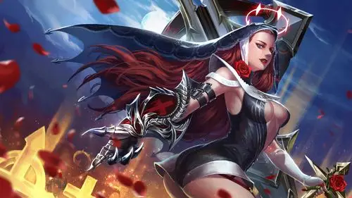 网络游戏性感魅惑美女