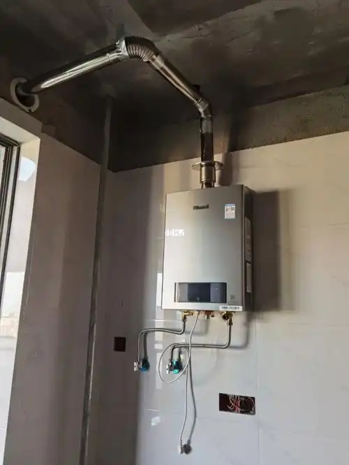 热水器安装完毕