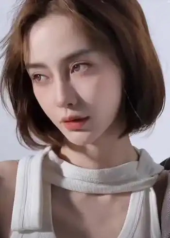 杨颖最近的浅发造型梦回早期,熟悉的混血感.收获一枚会wink的芭比娃娃