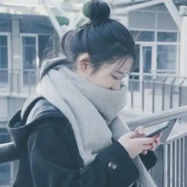 丸子头女生黑色系头像黑色伤感女生头像大全