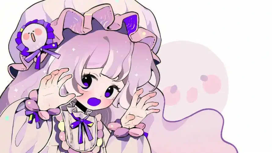 不来看看小幽灵,小僵尸,小女巫和小白以吗图片可自取～请勿转载/商用