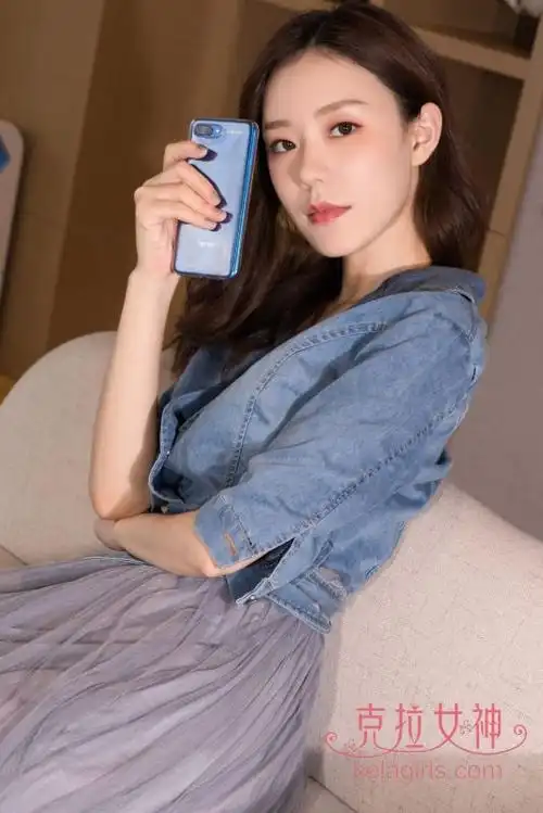 性感尤物:kelagirls克拉女神江琴牛仔上衣知性红颜主题性感写真-小