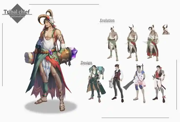 17年做的各种角色设计02