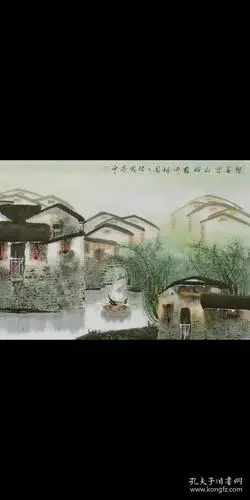 刘懋善江南水乡国画春景名家字画纯手绘