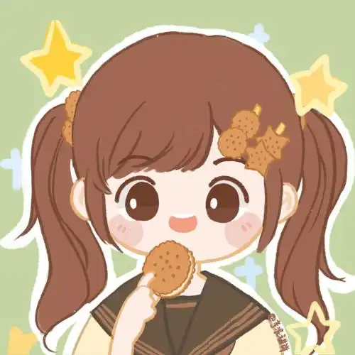 吃货少女女生头像