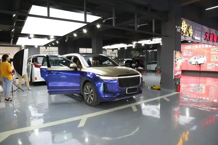 理想one改双拼贴膜_理想one车友圈_懂车帝