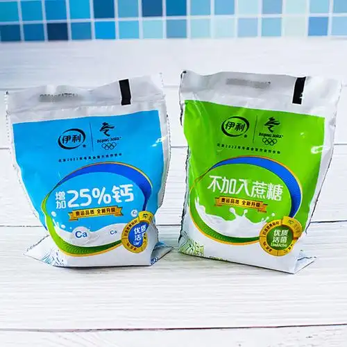 伊利100g10糖未全无牛奶袋装酸奶发酵酸奶