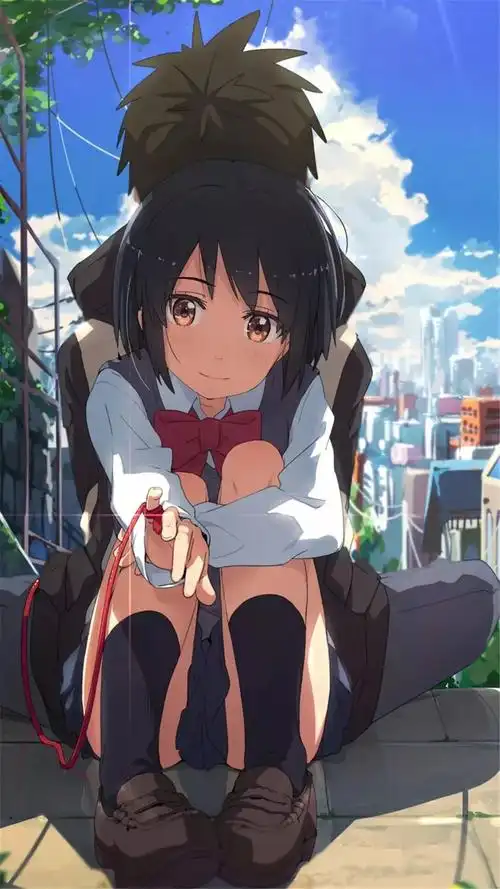 动漫壁纸你的名字你的名字是我见过最短的情诗组图