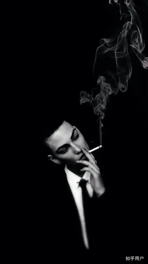 有哪些好看的欧美吸烟头像?