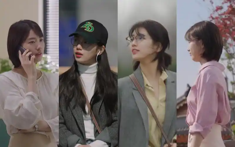 韩剧穿搭秀智当你沉睡时借鉴度非常高的日常职场穿搭