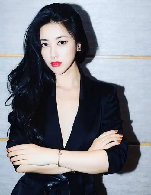 有一种"性感"的服装叫朱珠,不低胸,露腿,他骨子里有一种特殊的风格