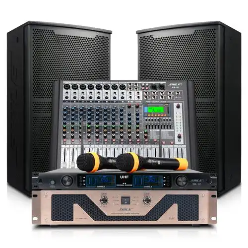 舞台音响套装组合户外演出大型会议室婚庆活动调音台套餐s62功放bm10