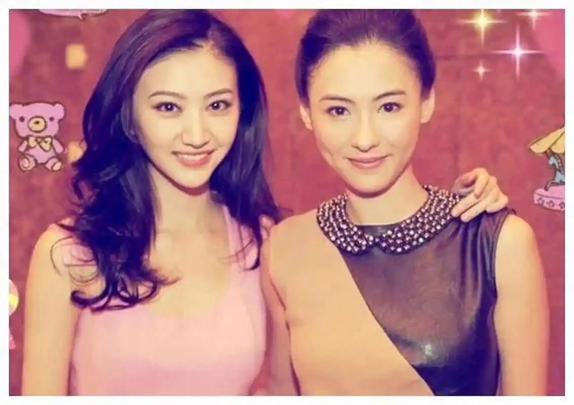 景甜和张柏芝同框,究竟谁更美