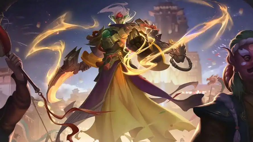 王者荣耀驱傩正仪钟馗4k壁纸