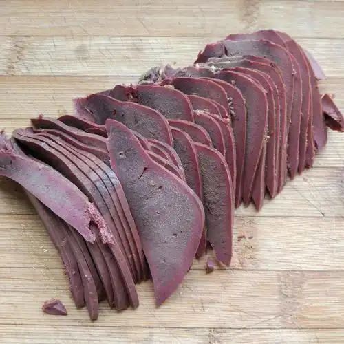 猪肝煮熟冷冻保存方法