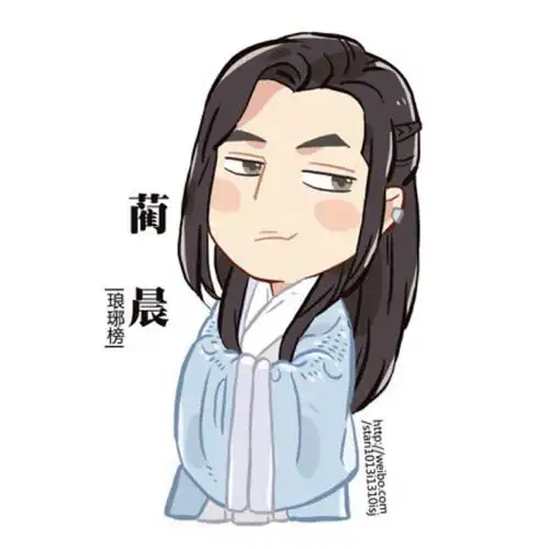 靳东影视人物卡通版 太可爱了