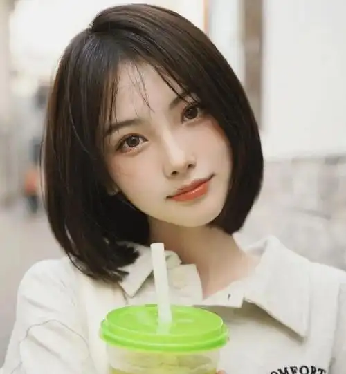 初恋妹妹头发型 女学生流行短发_女生短发 - 美发站