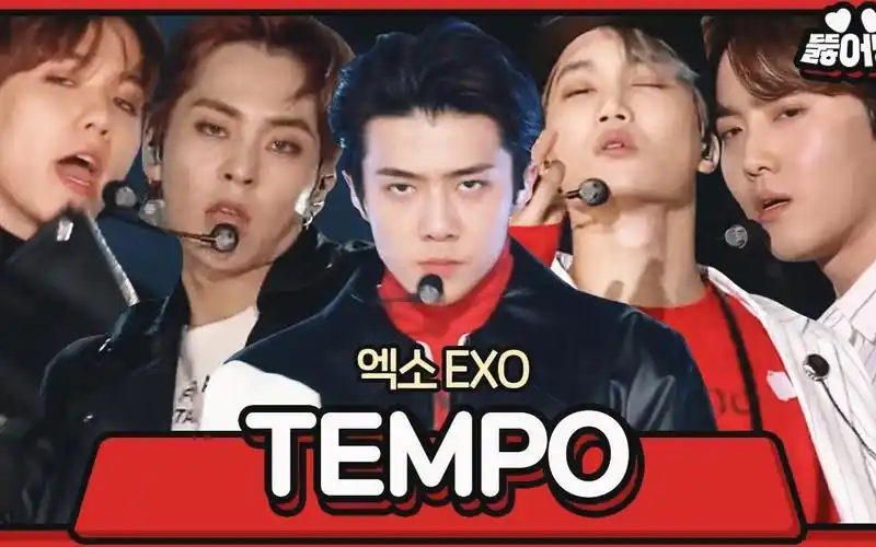 【4k】《tempo》exo舞台现场 20181225