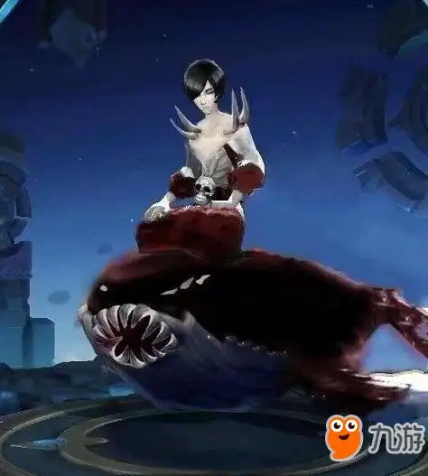 赤浪皮肤,灯笼变成骷髅头,胸前还有个牛头股整体是万圣节女巫的皮肤