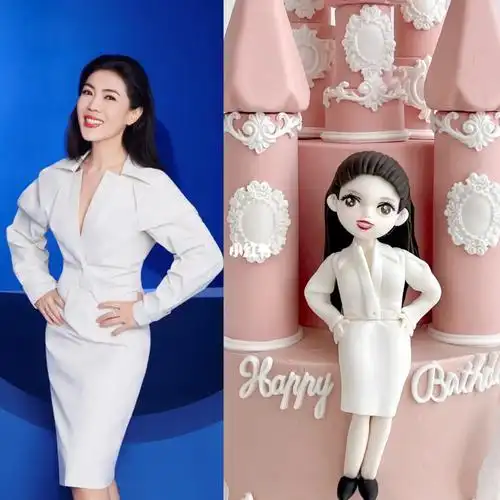 苏芒女神的定制蛋糕