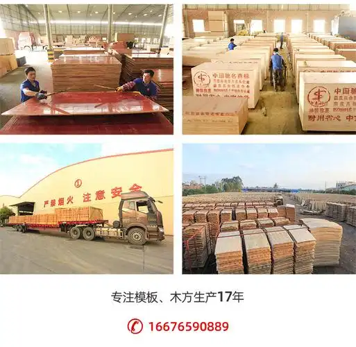 建筑模板厂家直销建筑小红板 工地木胶合板 规格齐 现货足