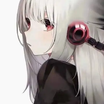 偏冷淡风很好看的二次元女生动漫头像