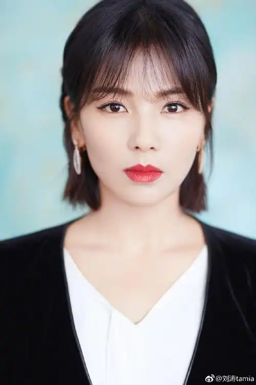 女人四十也是一朵花刘涛多角度特写美照精致干练