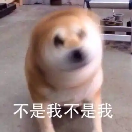 不是我不是我 - 我不听我不听 67_doge_摇头_拒绝表情-发表情